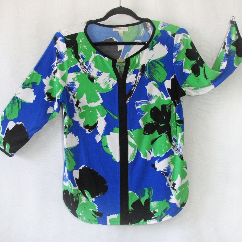 DANA BUCHMAN XL Bold Print Tunic
